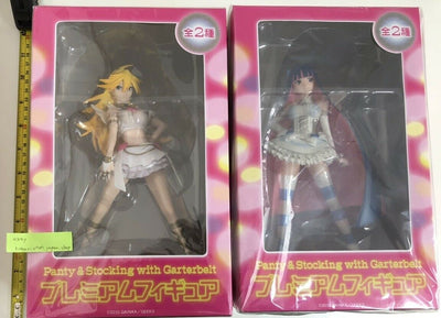 Panty＆Stocking with Garterbelt Figure 2 set box GAINAX imaishi hiroyuki